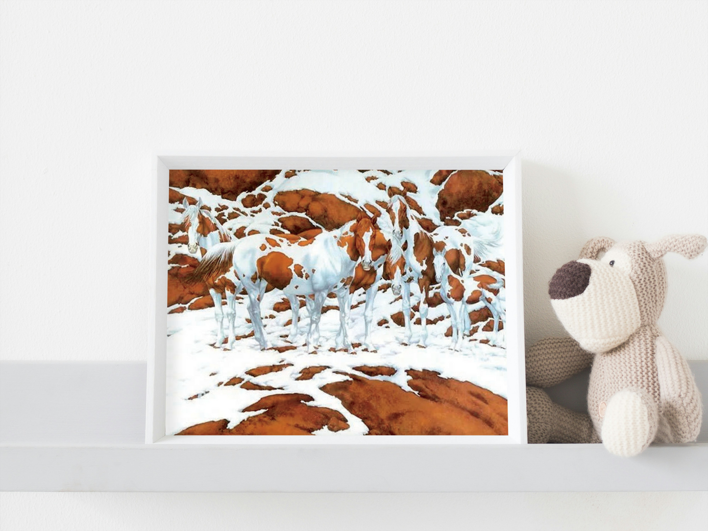 Optical Illusion "Horses" - Downloadable Print