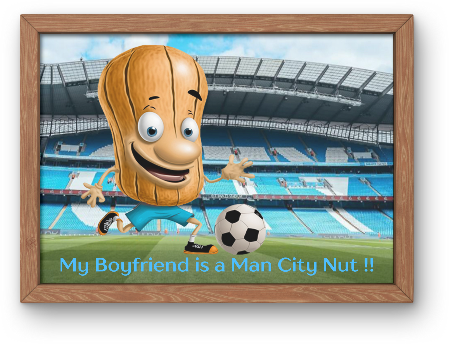 Boyfriend Man City Nut Printable Wall Art