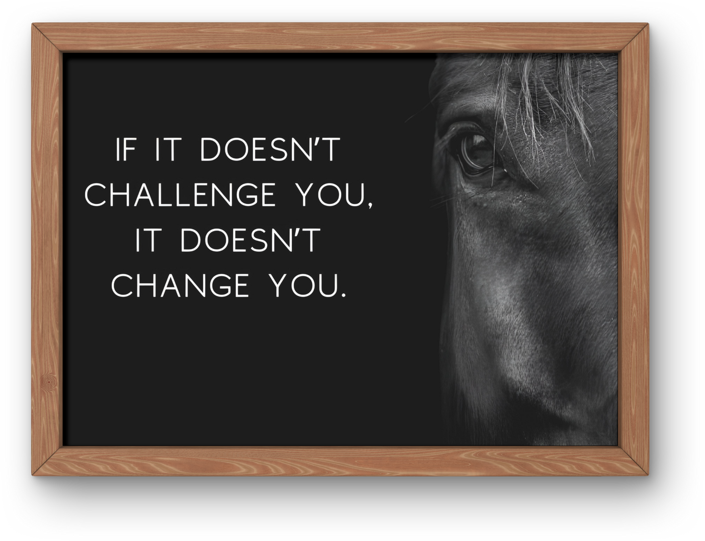 "Challenge" Motivational Print