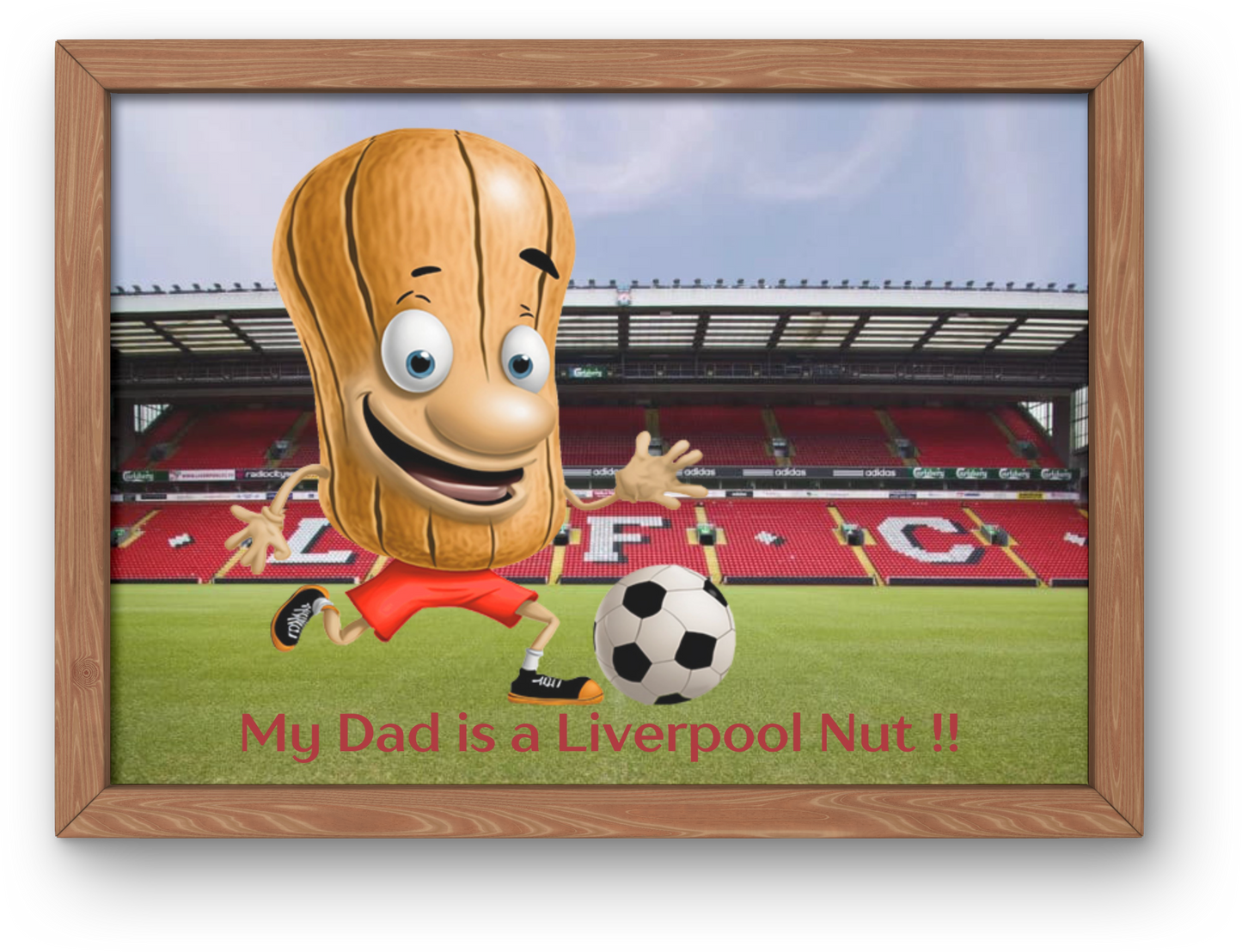 Dad Liverpool Nut Printable Wall Art