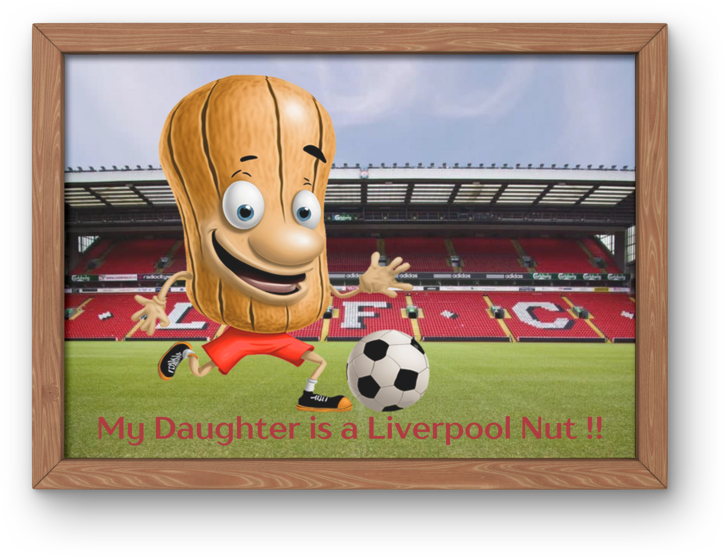 Daughter Liverpool Nut Printable Wall Art