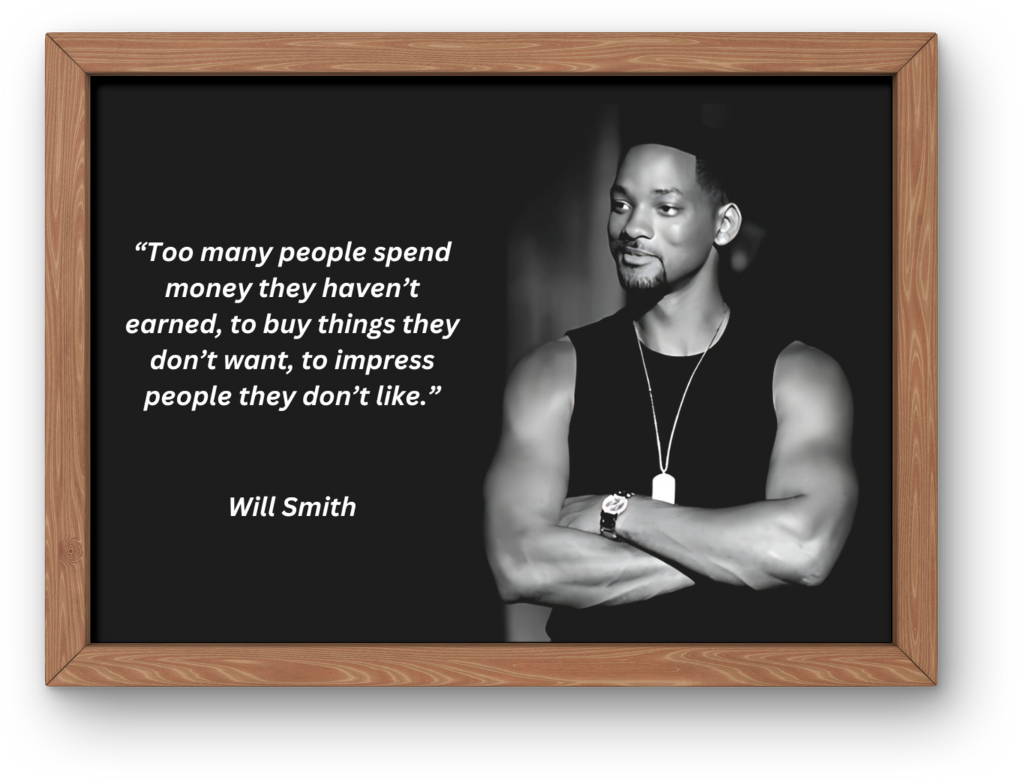 Will Smith "Things" Motivational Print