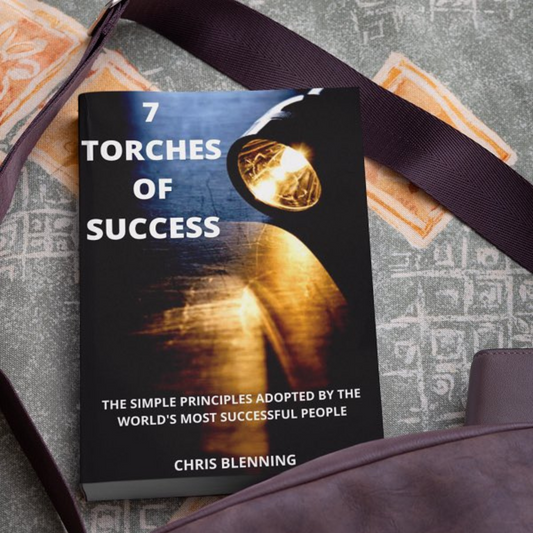 Picture of the book by Chris Blenning - The Seven Torches of Success